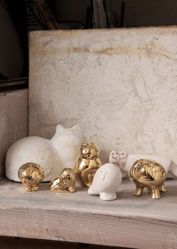 Lisa Larson x Skultuna – Sitting Lion