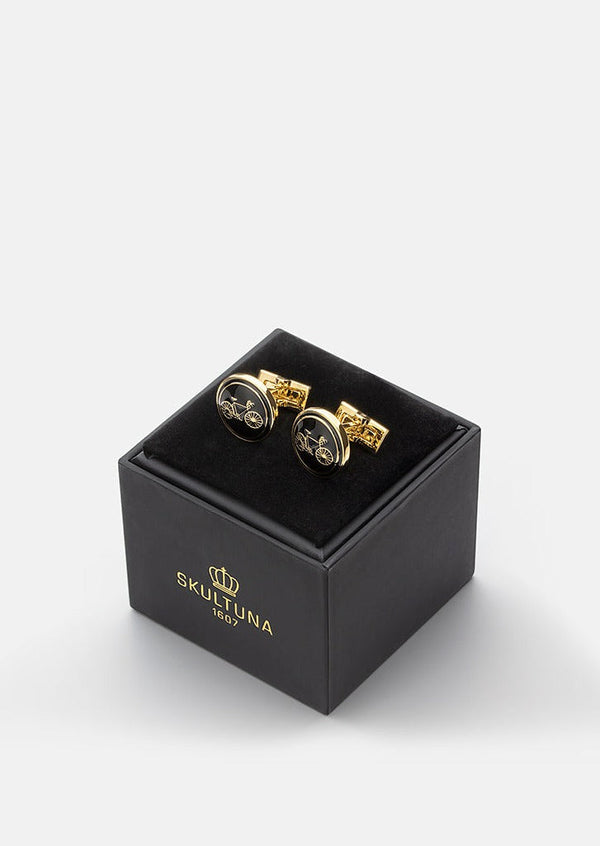 Themocracy Bike Cufflinks - Nero