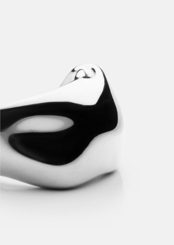 Chunky Ring - Silver Plated