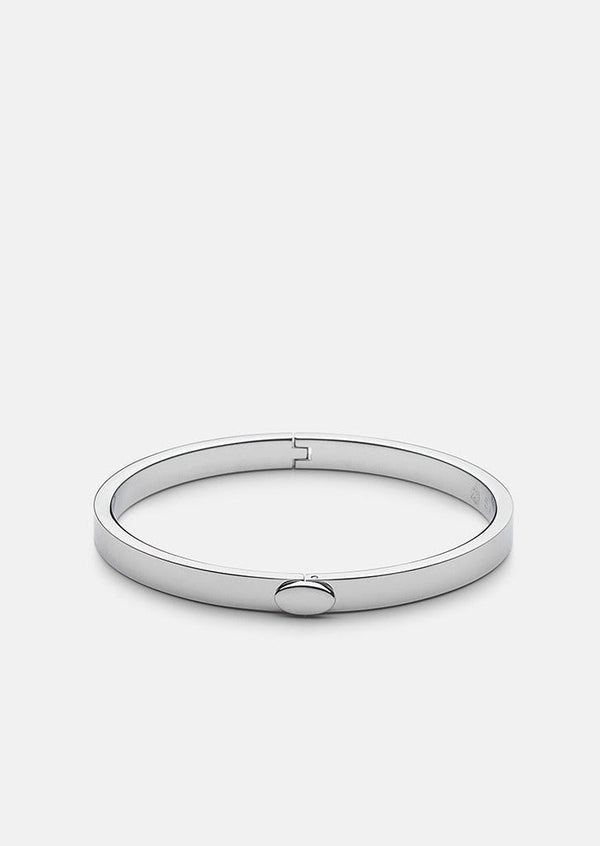 Eternal Bangle - Silver Plated