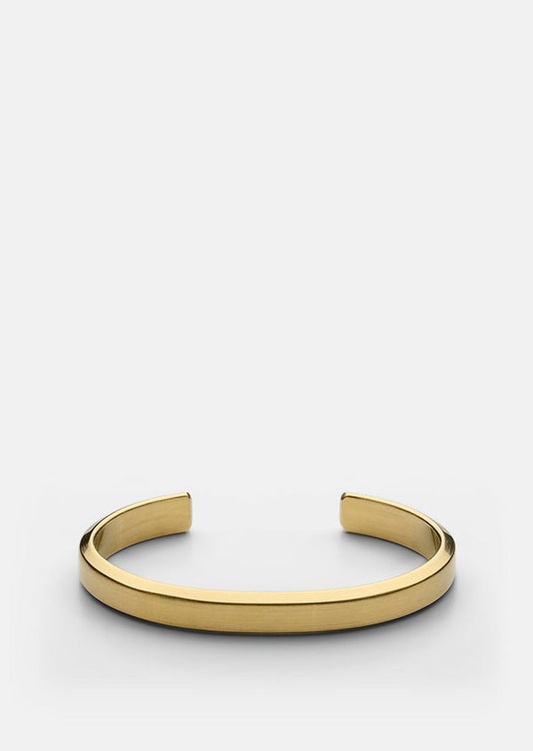 Skultuna Icon Cuff - Matte Gold Plated