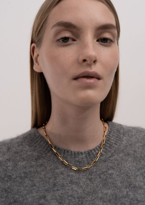 Traverse Chain Necklace - Gold Plated