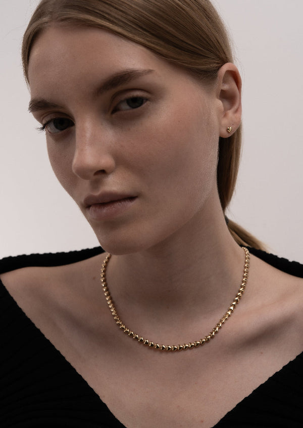 Mille Coeurs Collier Necklace - Gold Vermeil