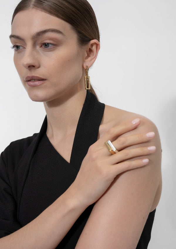 Relier Earrings - Gold Plated