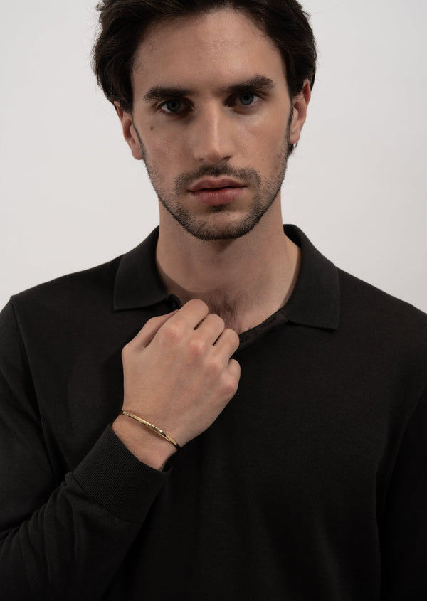 Skultuna Icon Cuff Thin - Gold Plated
