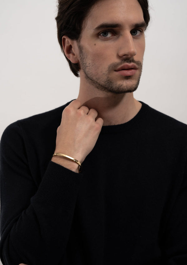 Skultuna Icon Cuff - Gold Vermeil