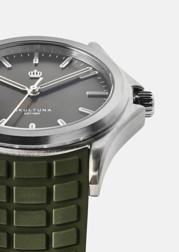 Skultuna Forte 37 - Steel / Green