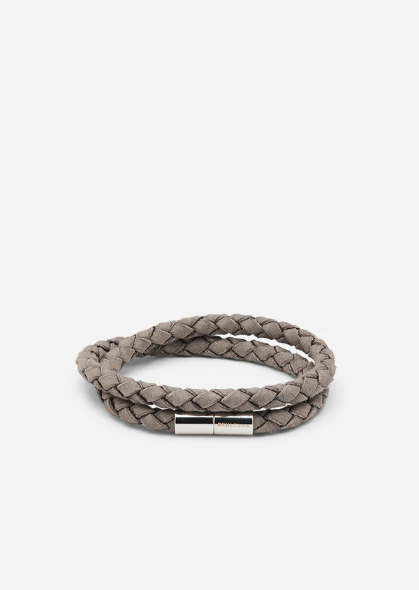 Suede Bracelet - Grey