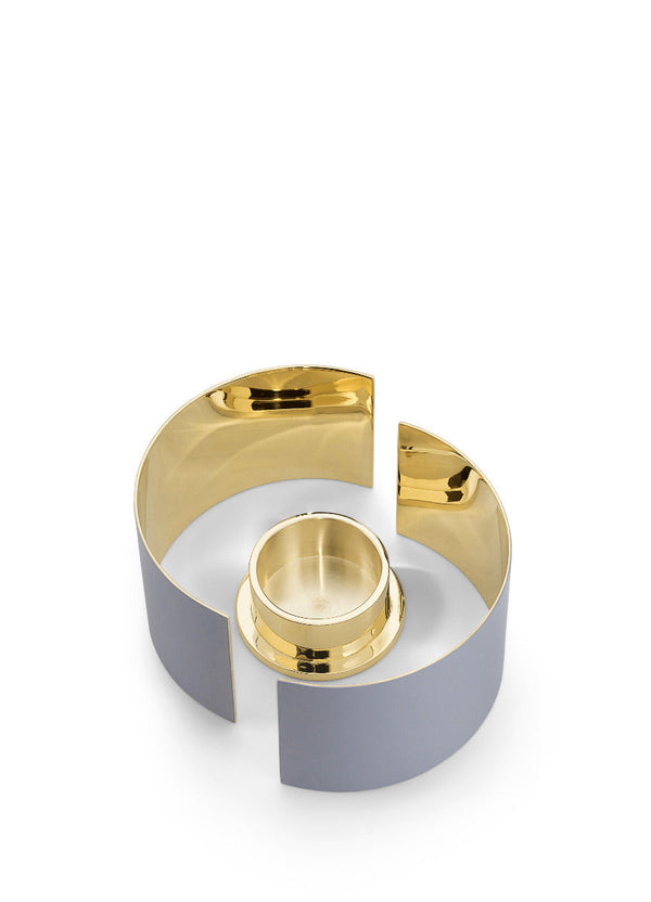 Infinity Light Holder Small - Light Grey