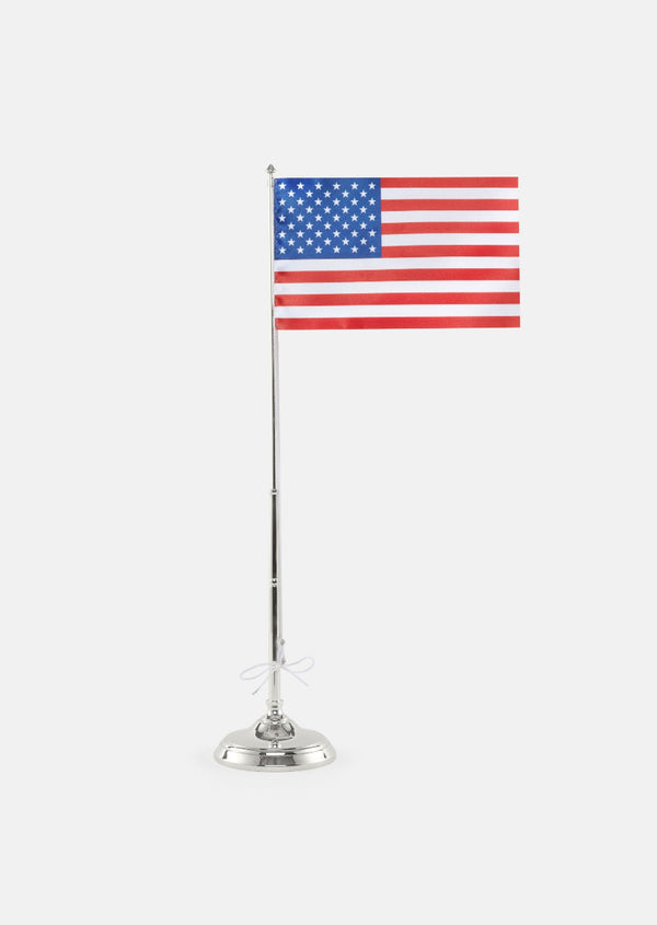 Flagpole Classic USA - Silver Plated