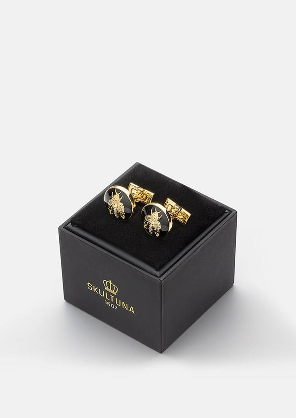 Napoleon Bee Cufflinks - Black