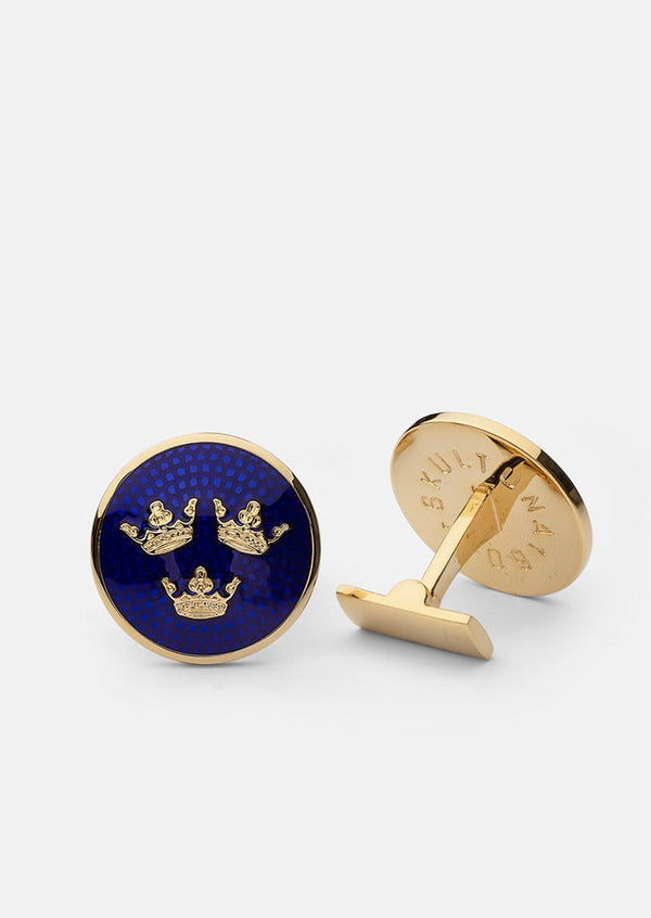 Three Crowns Cufflinks - Large