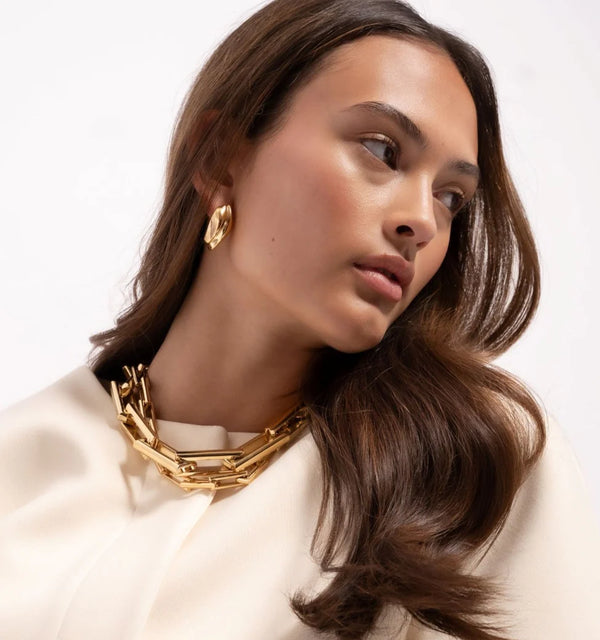 Écume de Mer - Unda Earrings - Gold Plated