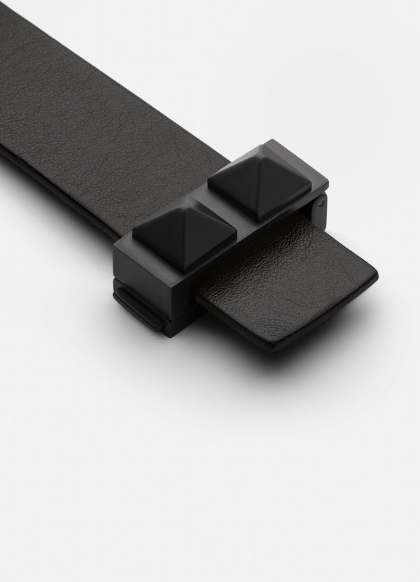 Black Lock With Rivets - 23mm