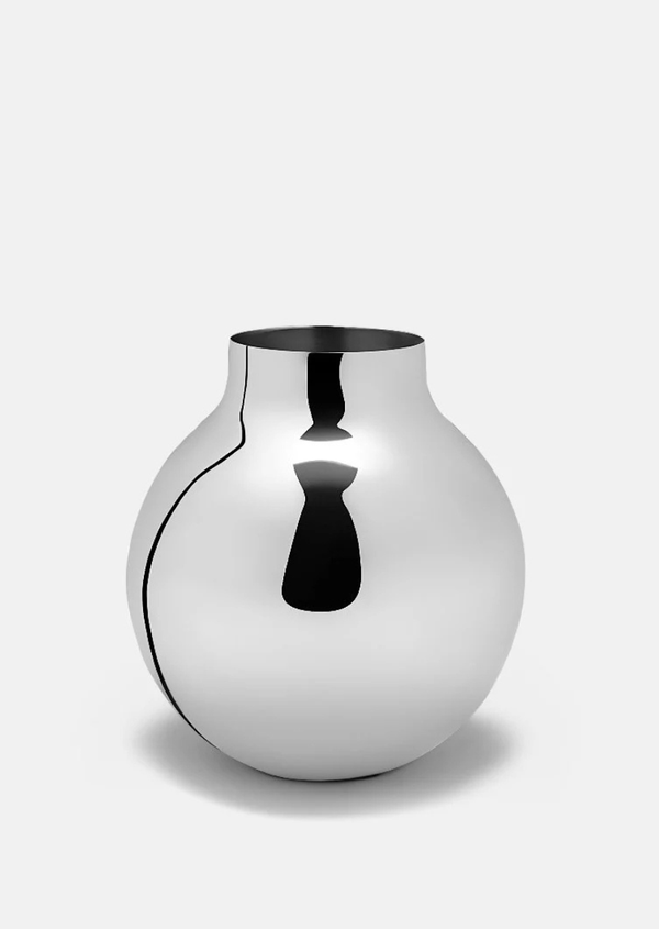 Boule Vase - Silver Plated - Extra Large