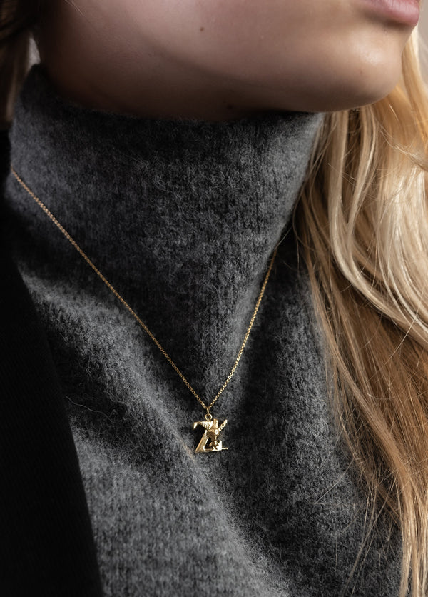 Alphabet Necklace Z