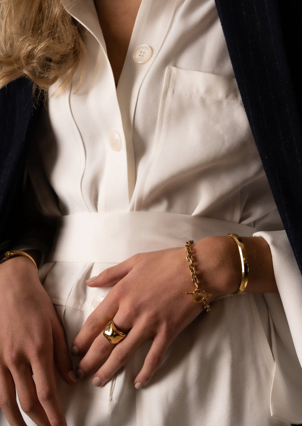Unité Vector Chain Bracelet - Gold Plated