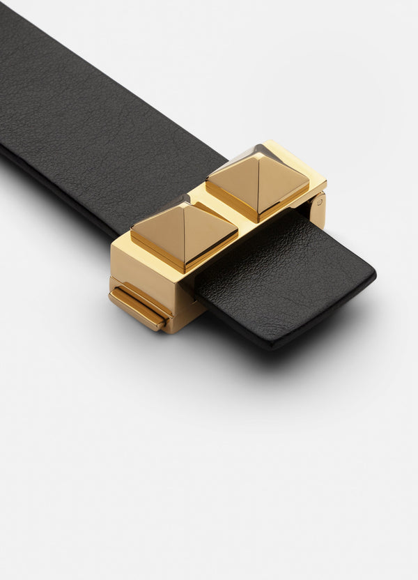 Gold Lock With Rivets - 23mm