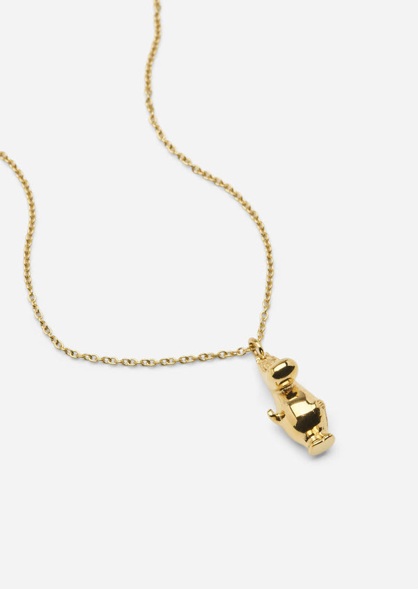 Moomin x Skultuna - Gold Plated - Moomintroll Necklace