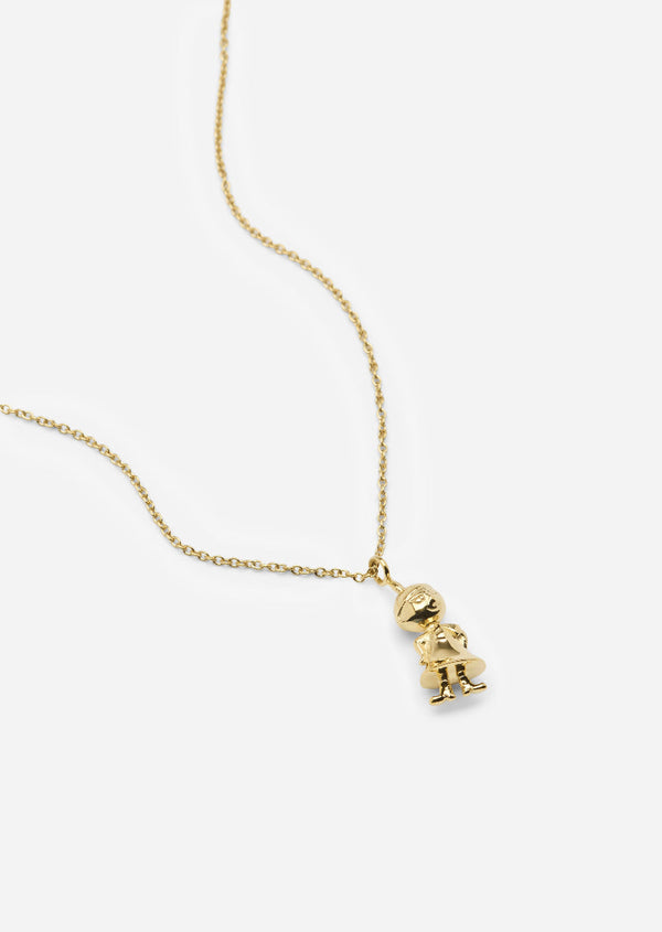 Moomin x Skultuna - Gold Plated - Little My Necklace