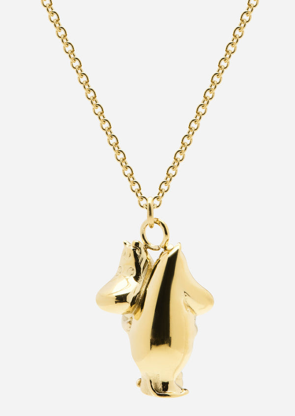 Moomin x Skultuna - Gold Plated - In Love Necklace