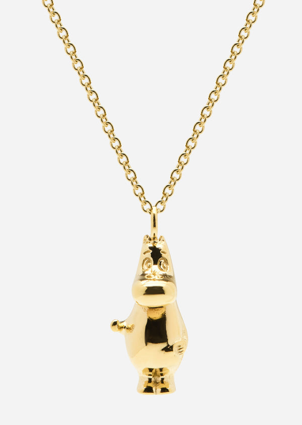 Moomin x Skultuna - Gold Plated - Moomintroll Necklace