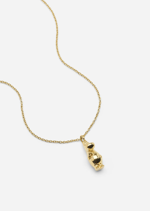 Moomin x Skultuna - Gold Plated - Snorkmaiden Necklace