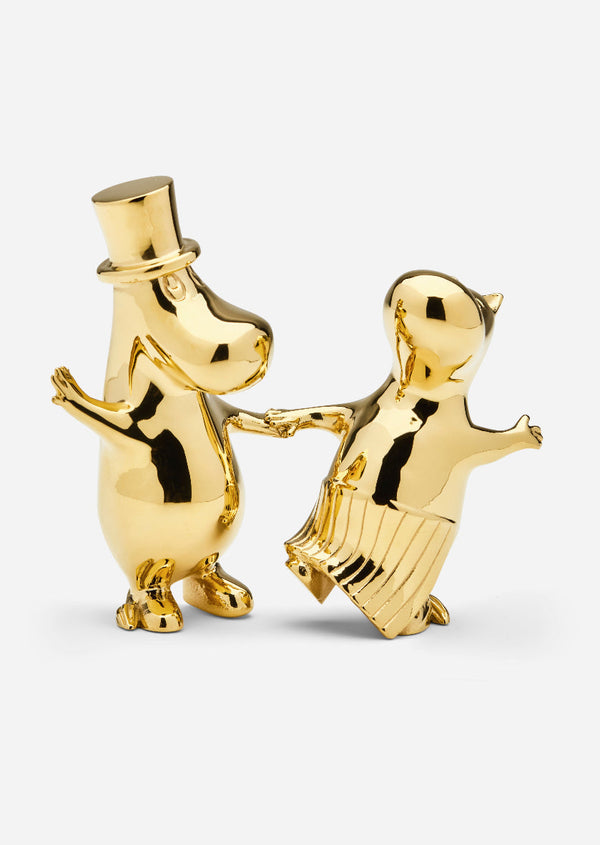 Moomin x Skultuna - Dancing Moominmamma and Moominpappa
