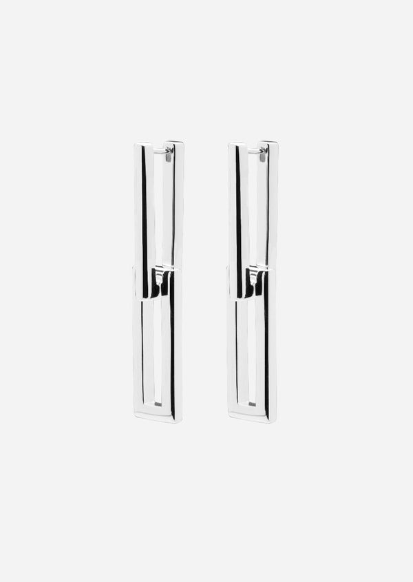Relier Earrings - Silver Plated