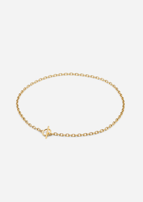 Unité Chain Necklace Thin - Gold Plated