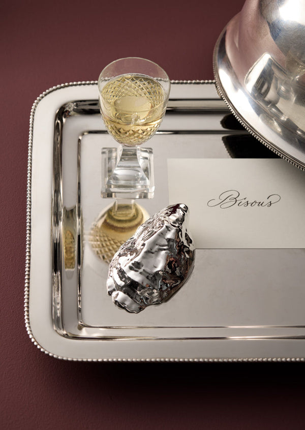 Oyster Bottle Opener - Silver Plated