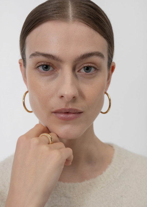 Simplicity Plain Ring - Gold Plated