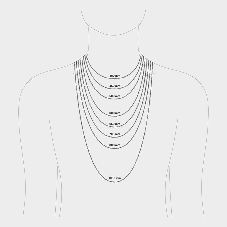 Relier X Necklace - Silver Plated