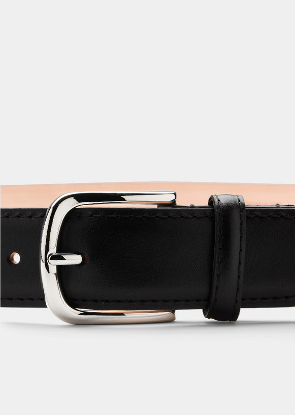 Skultuna Leather Belt - Black