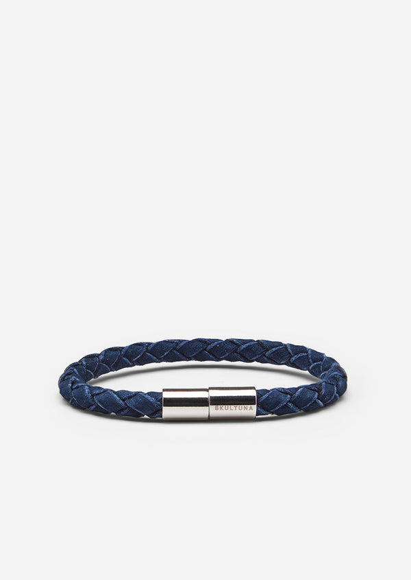 Suede Bracelet – Blue / One Row