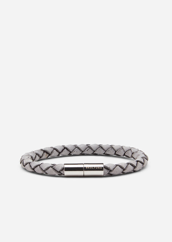 Suede Bracelet – Grey / One Row