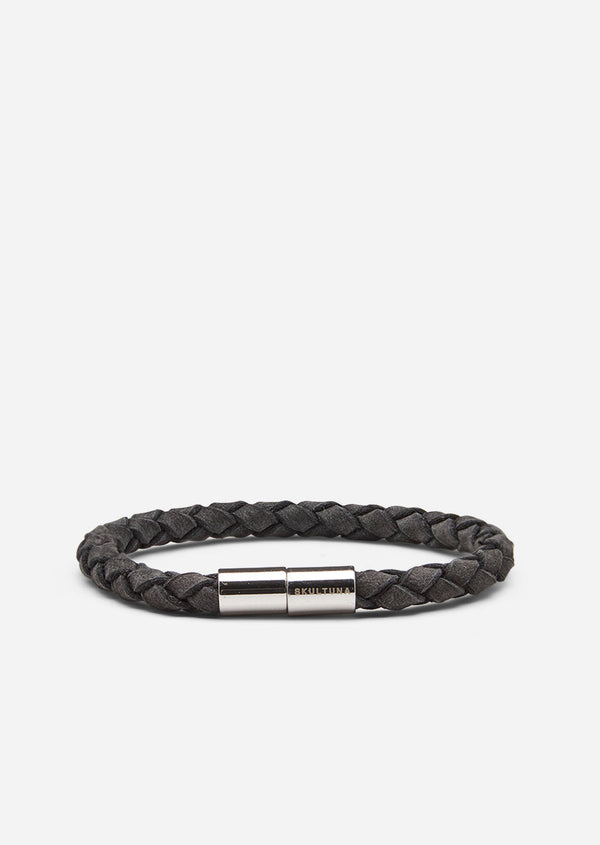 Suede Bracelet – Black / One Row