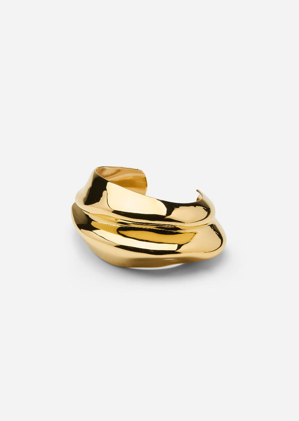 Écume de Mer Bangle - Gold Plated