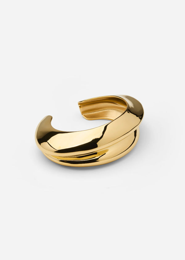 Écume de Mer Petit Bangle - Gold Plated