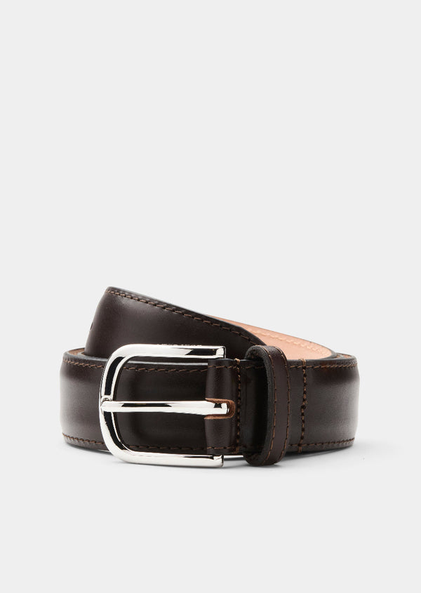 Skultuna Leather Belt - Brown