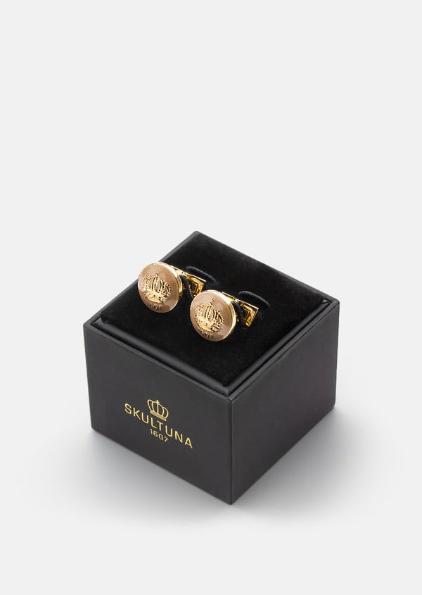 Skultuna Crown Manschettknappar - Beige