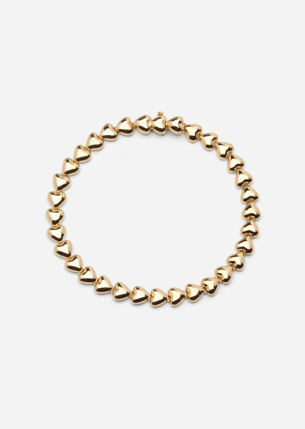 Mille Coeurs Bracelet - Gold Vermeil