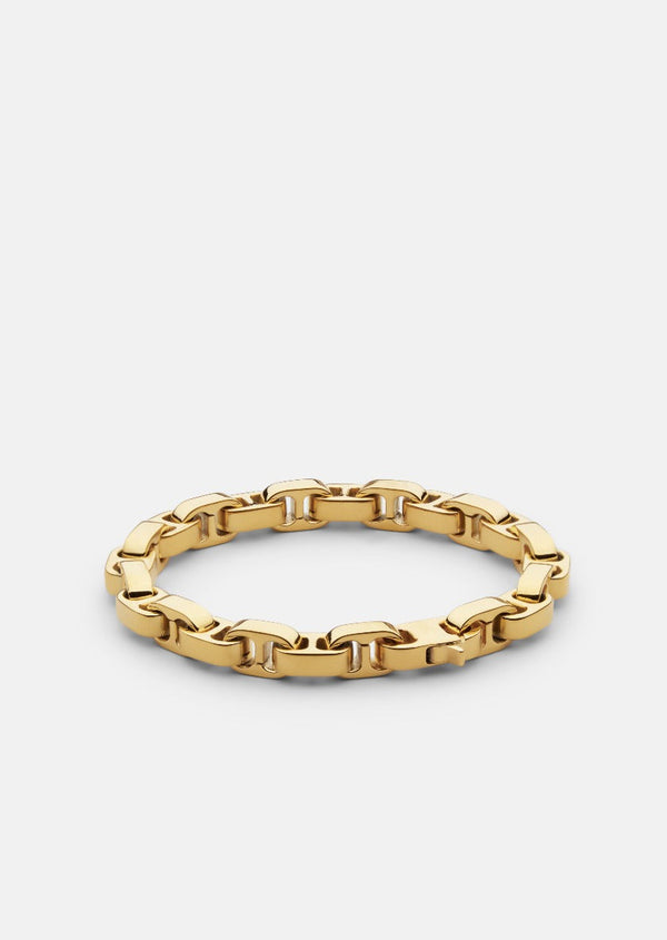 Velo Chaîne Bracelet - Gold Plated