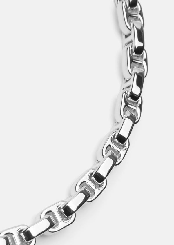 Velo Chaîne Necklace - Silver Plated