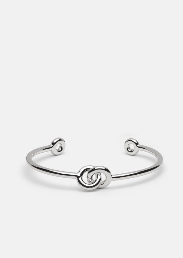 Lara Bohinc x Skultuna – Together Petit Cuff - Silver Plated