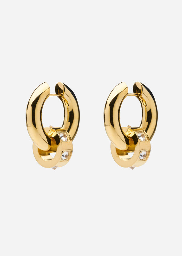 Hoop Earrings - Anneau - Gold Plated