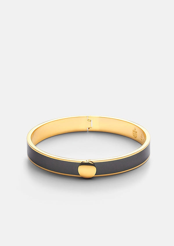 Enamel Bangle - Grey