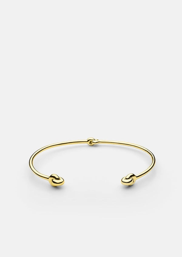 Knot Cuff - Gold Plated