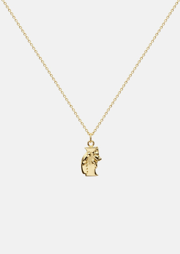 Moomin Alphabet - Gold Plated - I