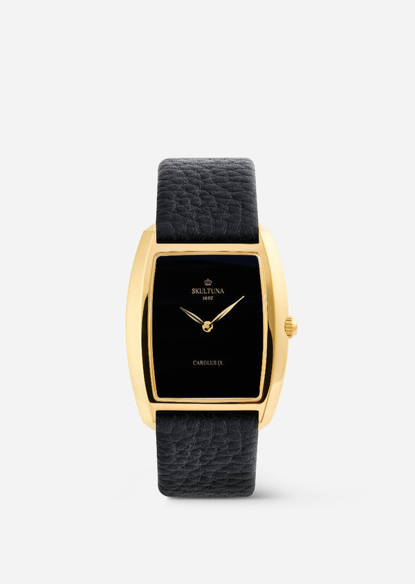 Carolus IX Black - Black Calf